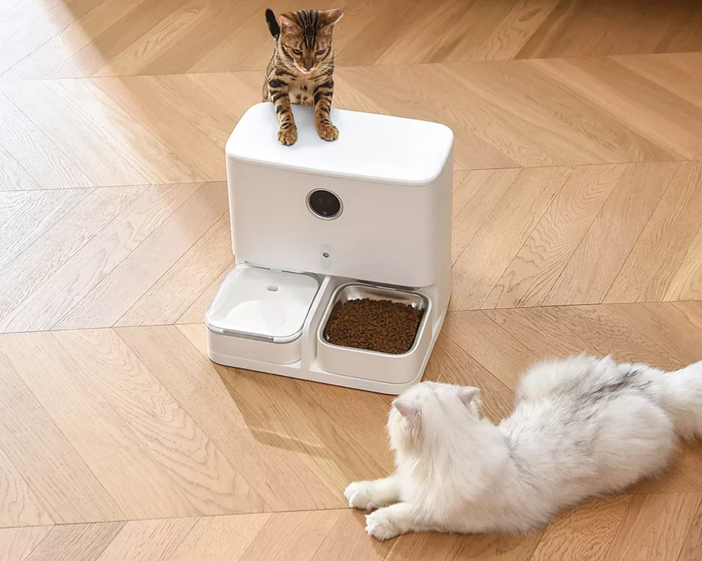 automatic pet feeder food dispenser